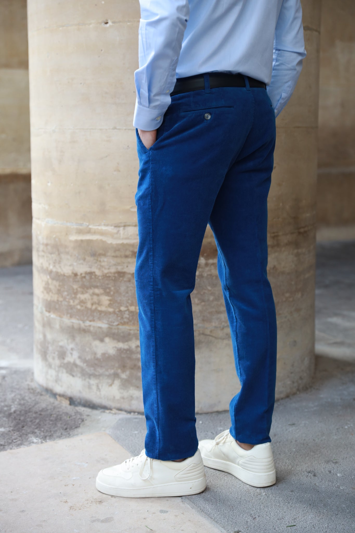 Pantalon Seanfit en velours côtelé - Denim-PANTALON HOMME-Curling-Paris