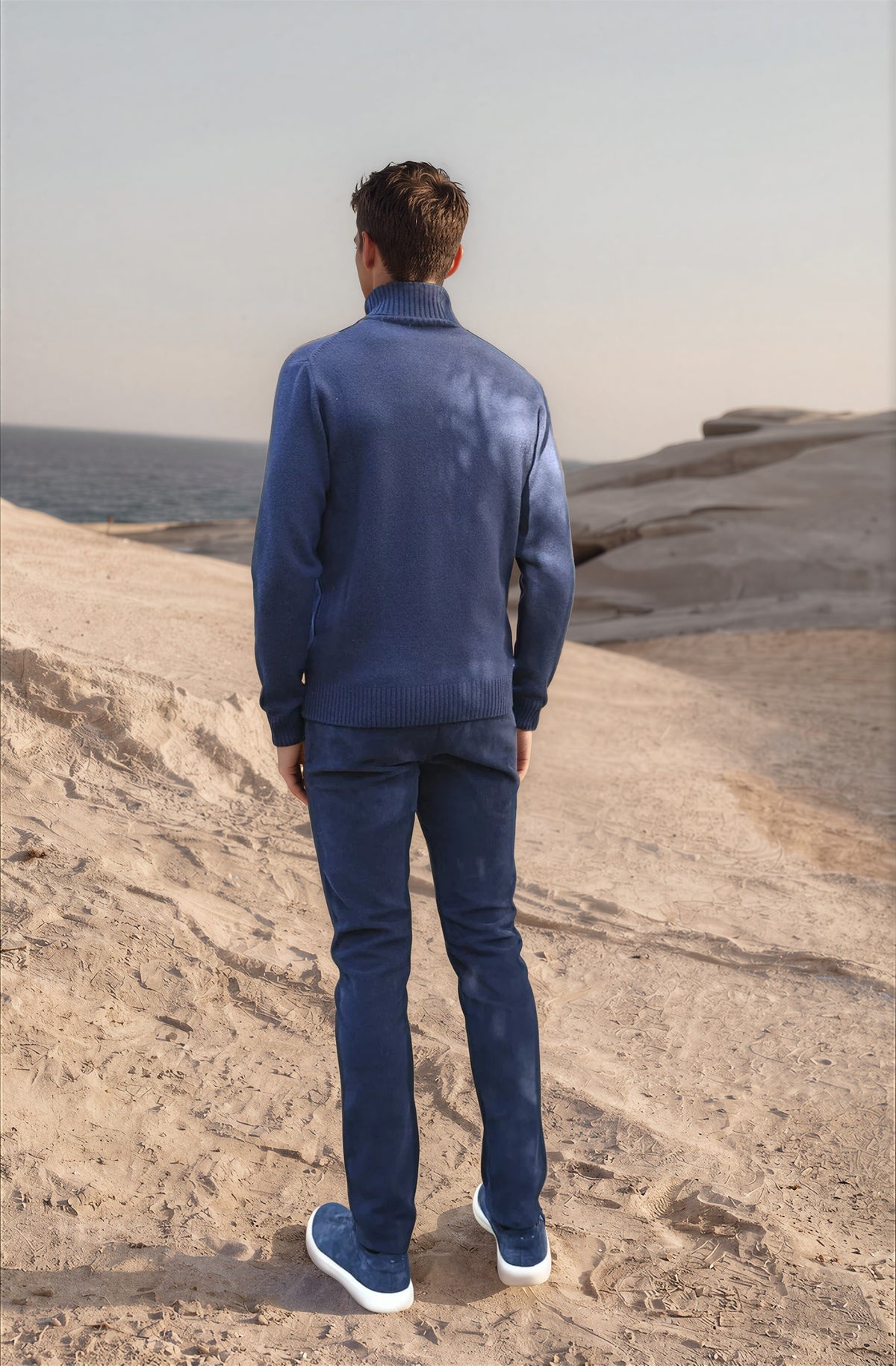 Seanvfit corduroy trousers - Navy