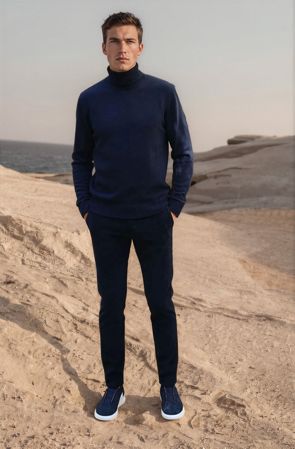 Seanvfit corduroy trousers - Navy