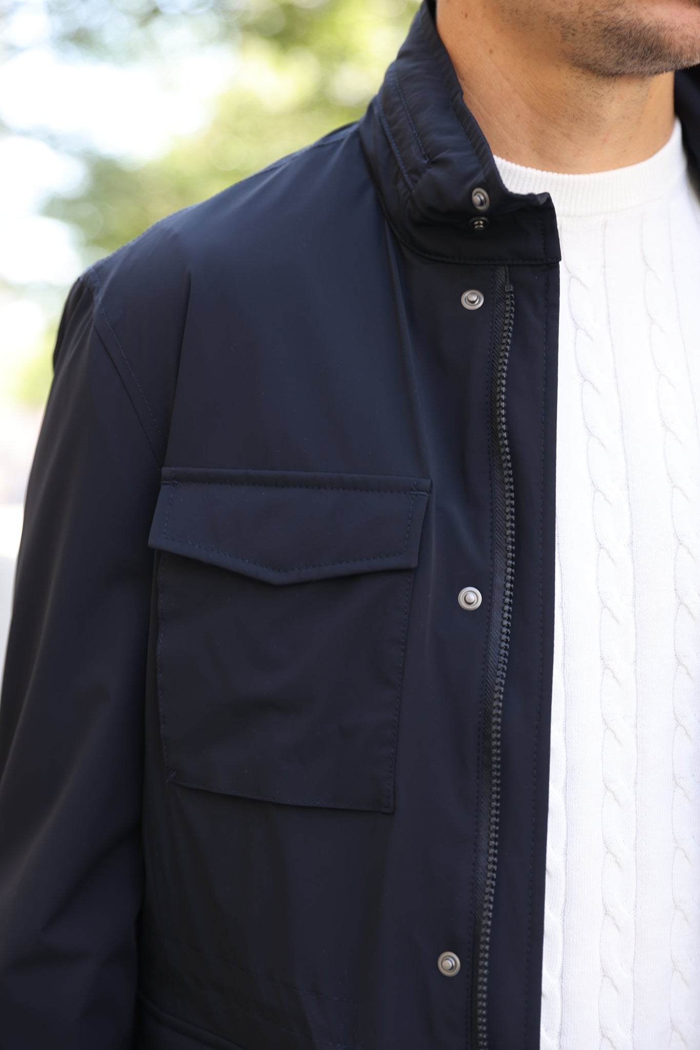 Parka Archie - Marine-MANTEAU HOMME-Curling-Paris