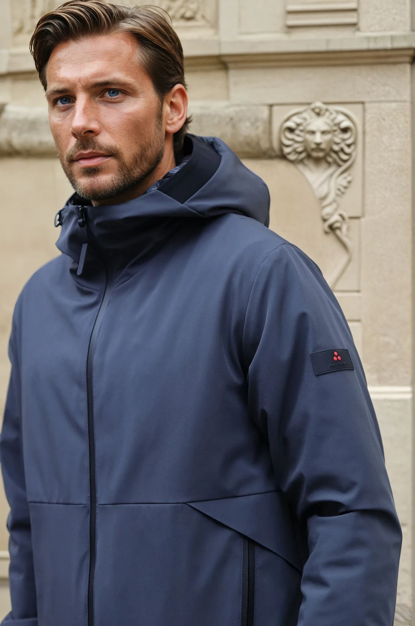 Parka Metide Peuterey - Gris Anthracite-MANTEAU HOMME-Curling-Paris