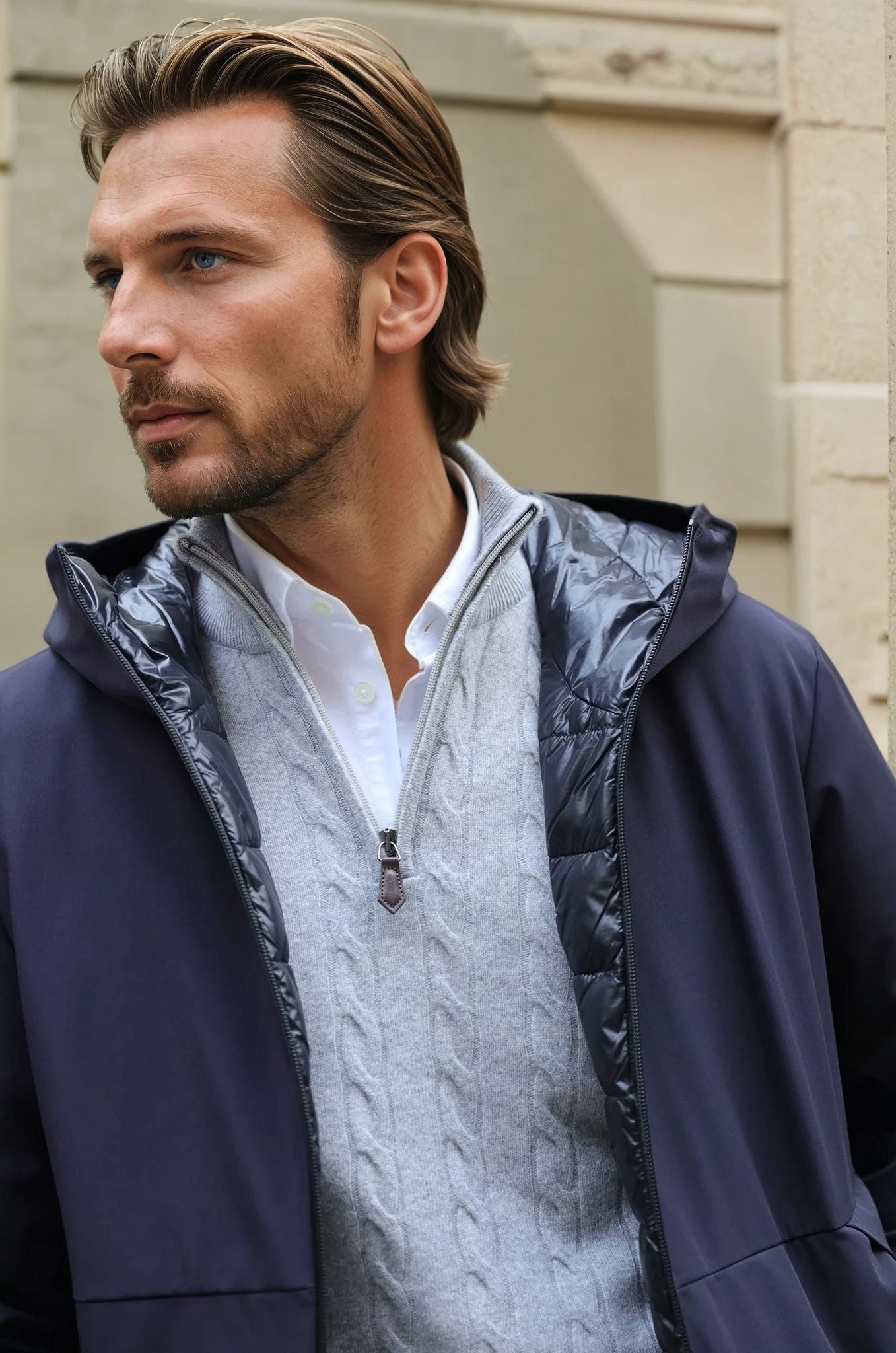 Parka Metide Peuterey - Marine-MANTEAU HOMME-Curling-Paris