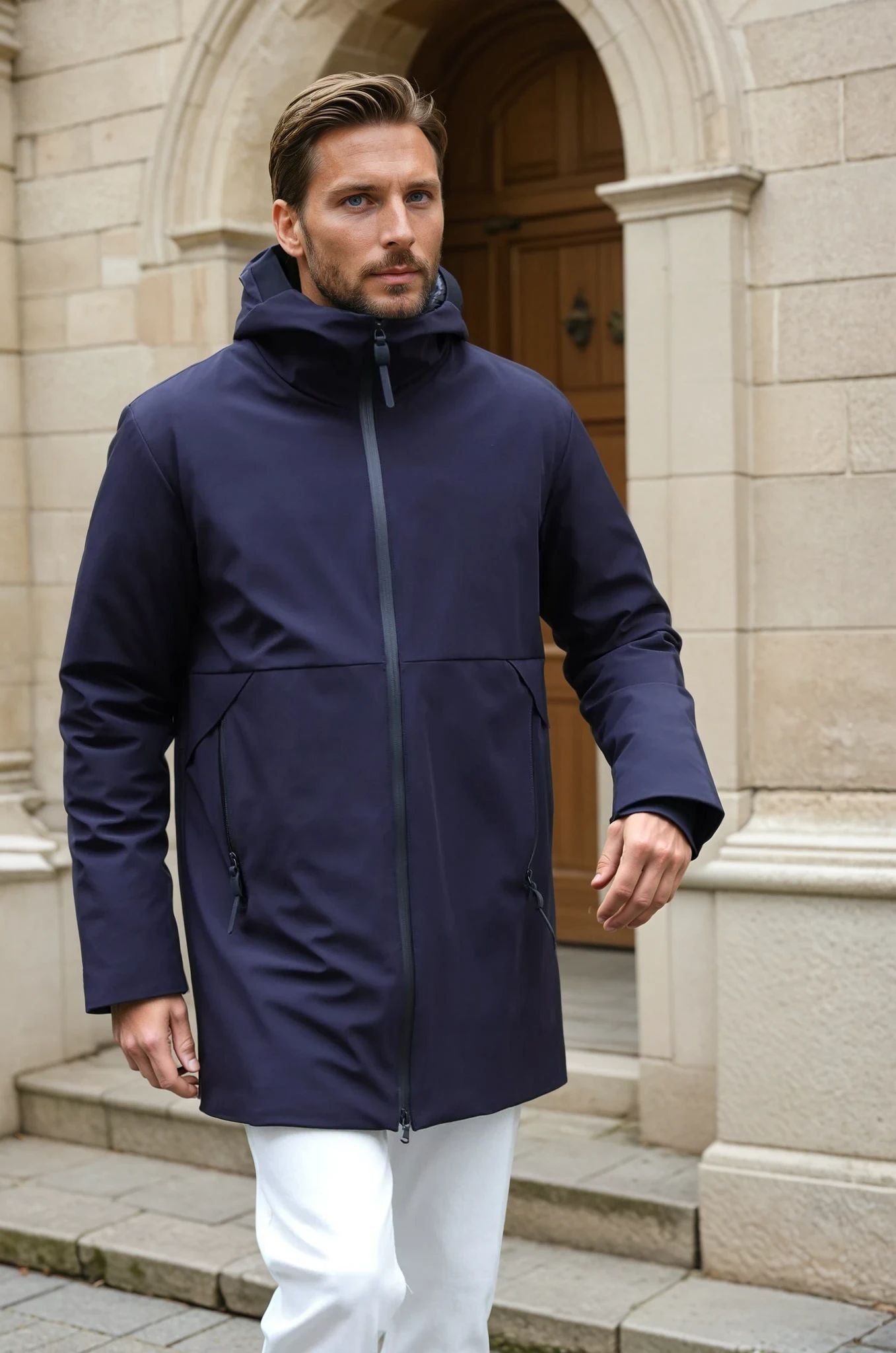 Parka Metide Peuterey - Marine-MANTEAU HOMME-Curling-Paris