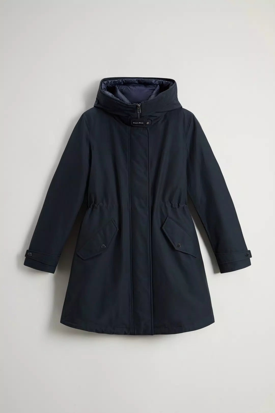 Parka Woolrich Authentic 3-en-1 en Ramar avec veste matelassée amovible - Dark Navy-MANTEAU FEMME-Curling-Paris
