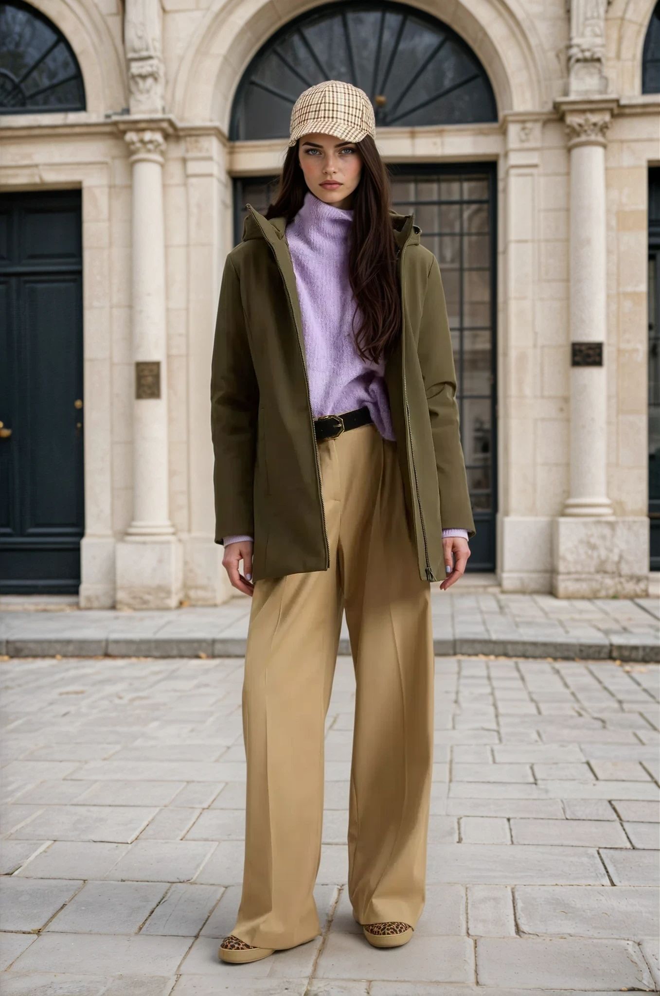 Parka Woolrich Firth en Softshell - Dark Green-MANTEAU FEMME-Curling-Paris