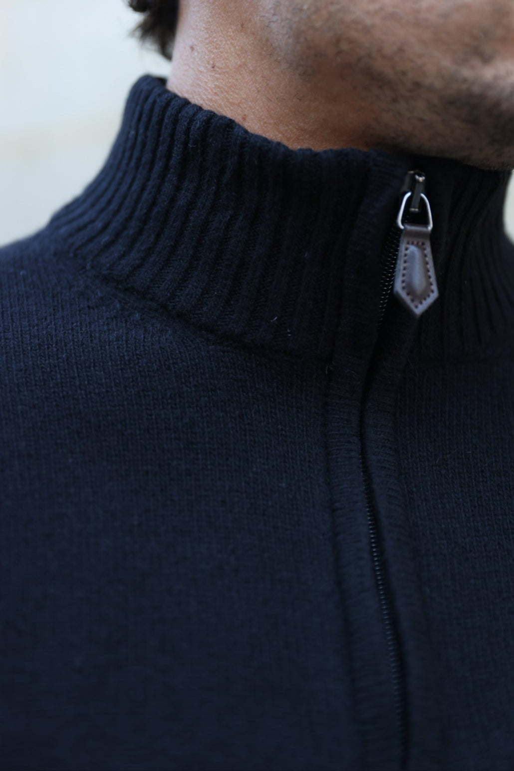 Pull Maxime en laine & cachemire - Noir-PULL HOMME-Curling-Paris