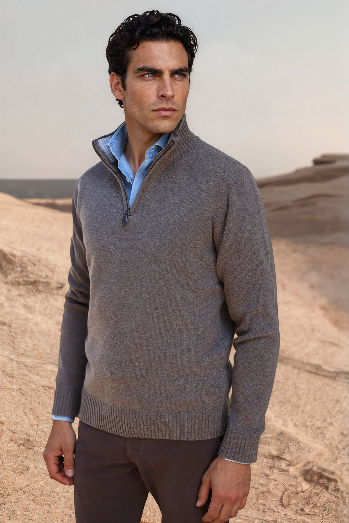 90% WOOL 10% CASHMERE