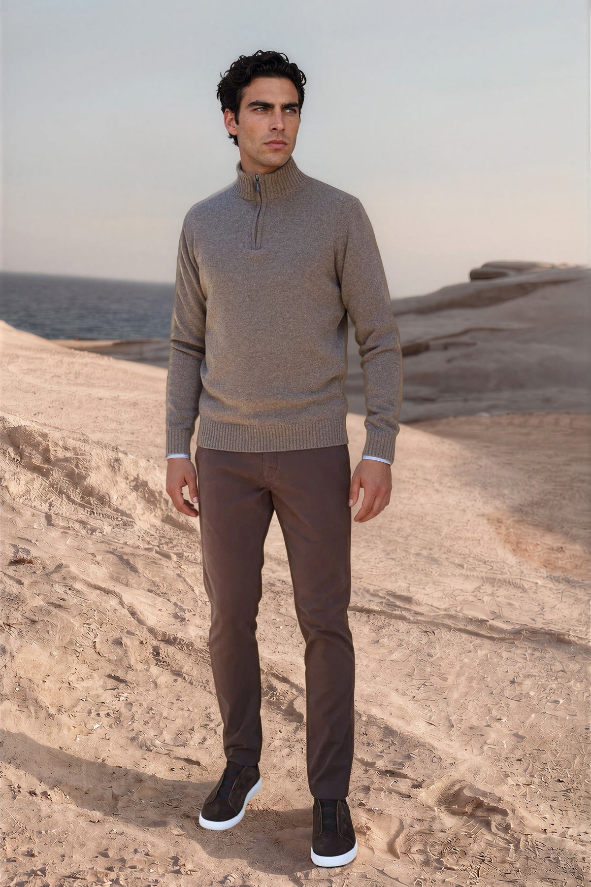 90% WOOL 10% CASHMERE