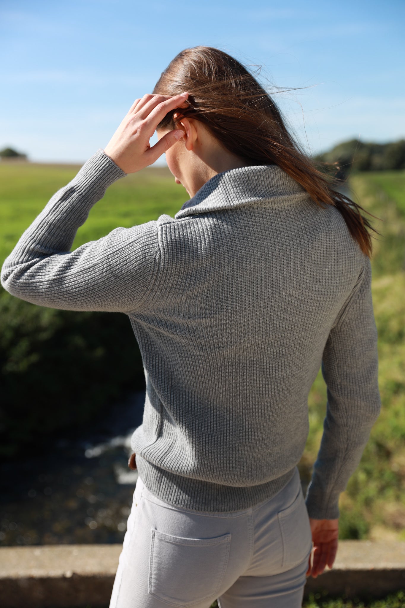 Pull en cachemire gris, pull en cachemire, pull gris femme, pull en  cachemire gris, pull en cachemire femme, pull cachemire -  France