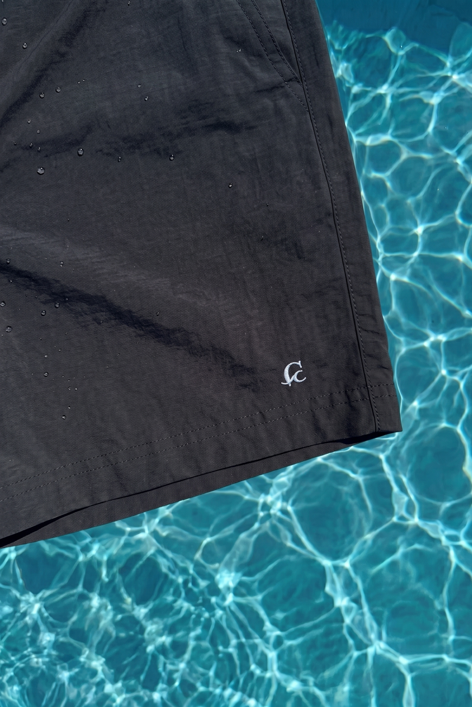 Short de bain - Anthracite-MAILLOT DE BAIN HOMME-Curling-Paris