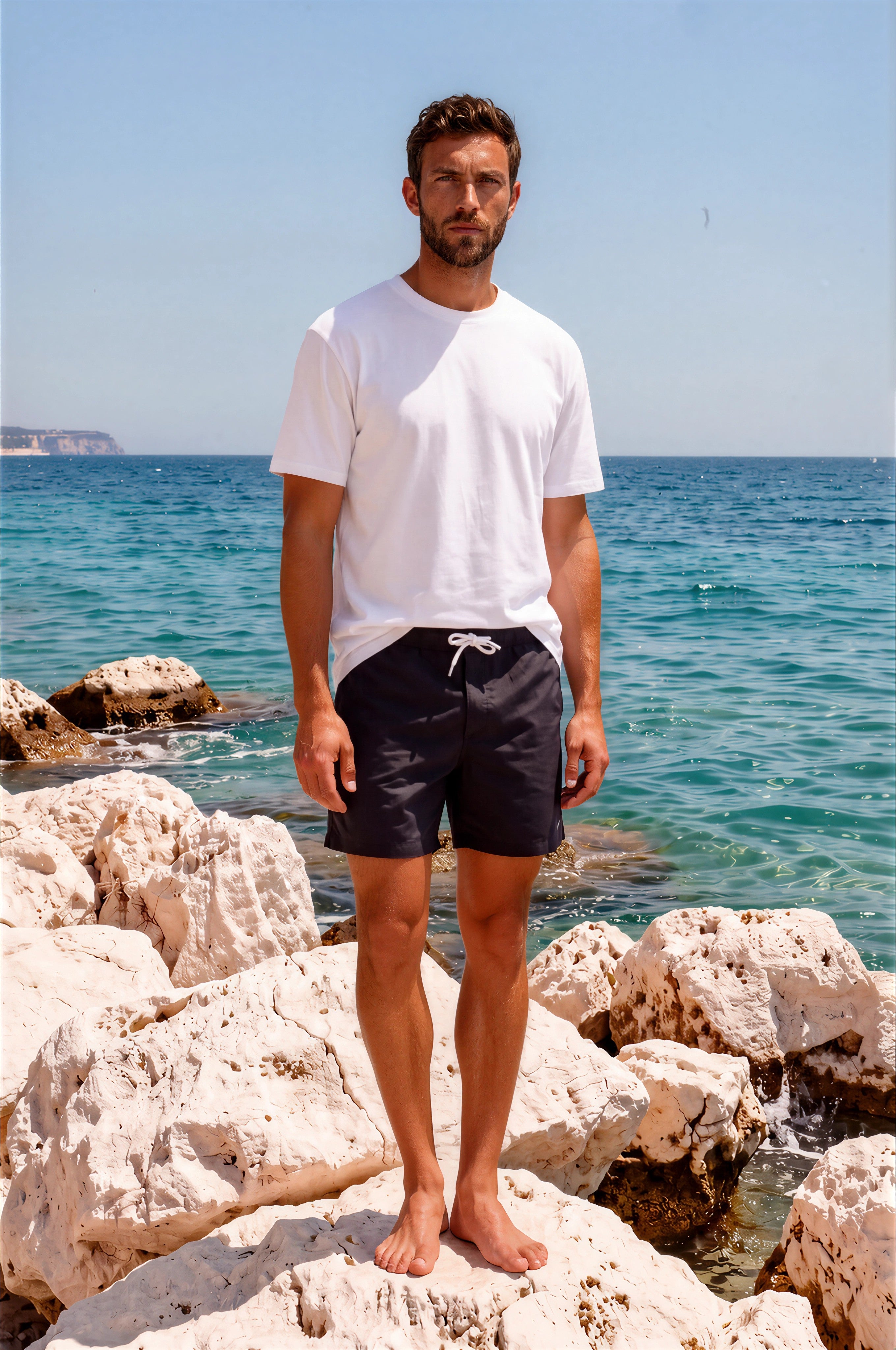 Short de bain - Anthracite-MAILLOT DE BAIN HOMME-Curling-Paris