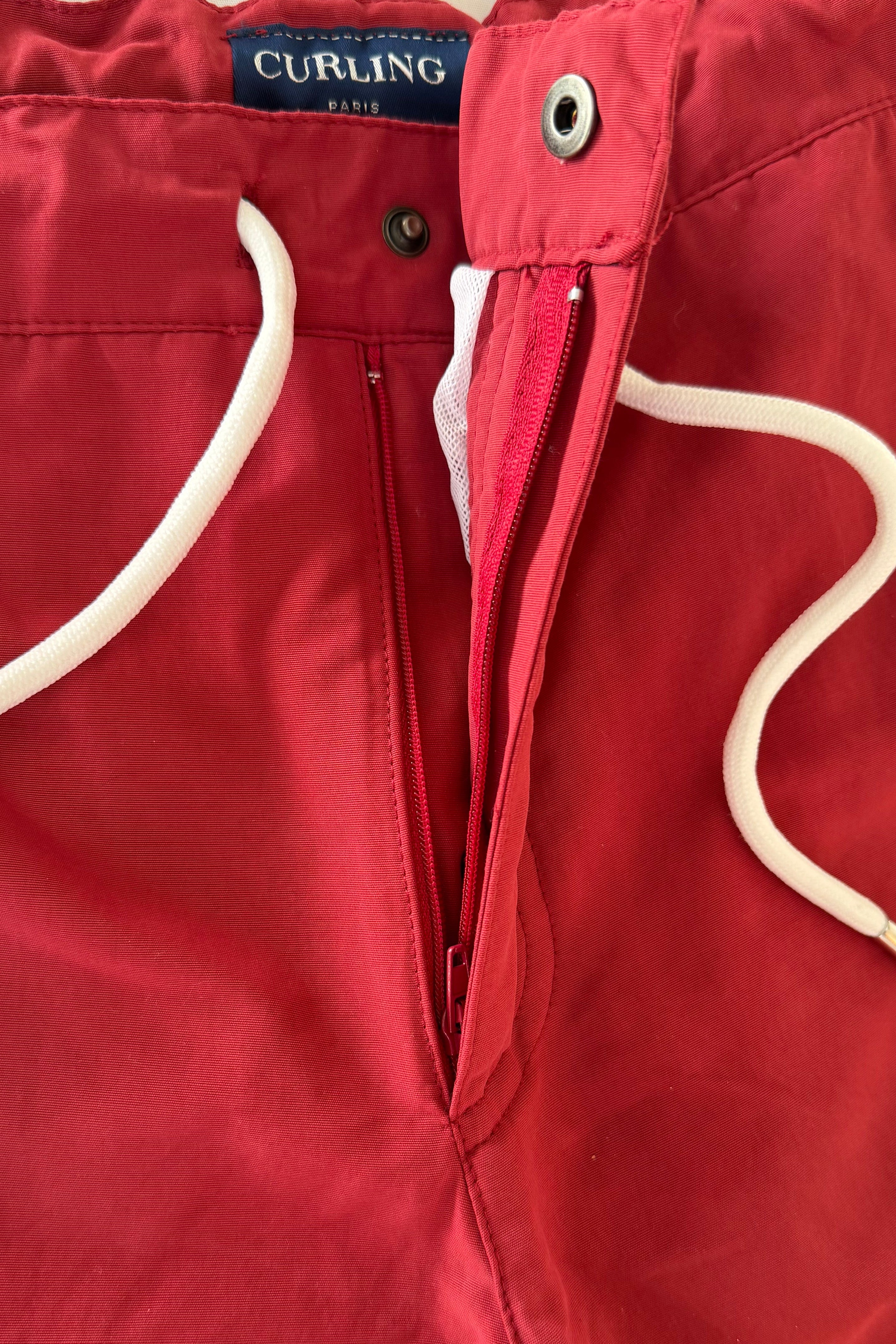 Short de bain - Grenat-MAILLOT DE BAIN HOMME-Curling-Paris