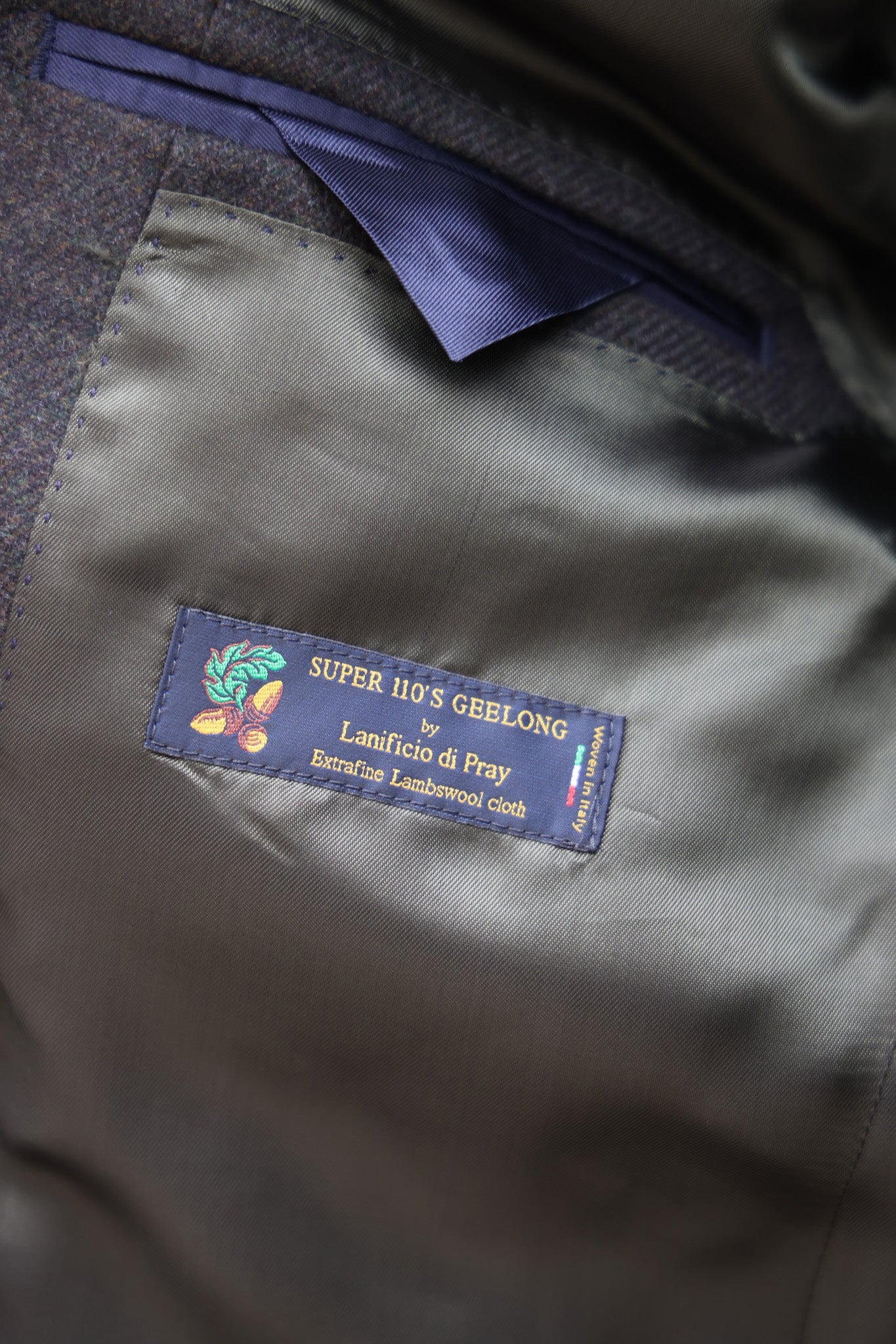 Veste Goal en laine - Kaki-VESTE BLAZER HOMME-Curling-Paris