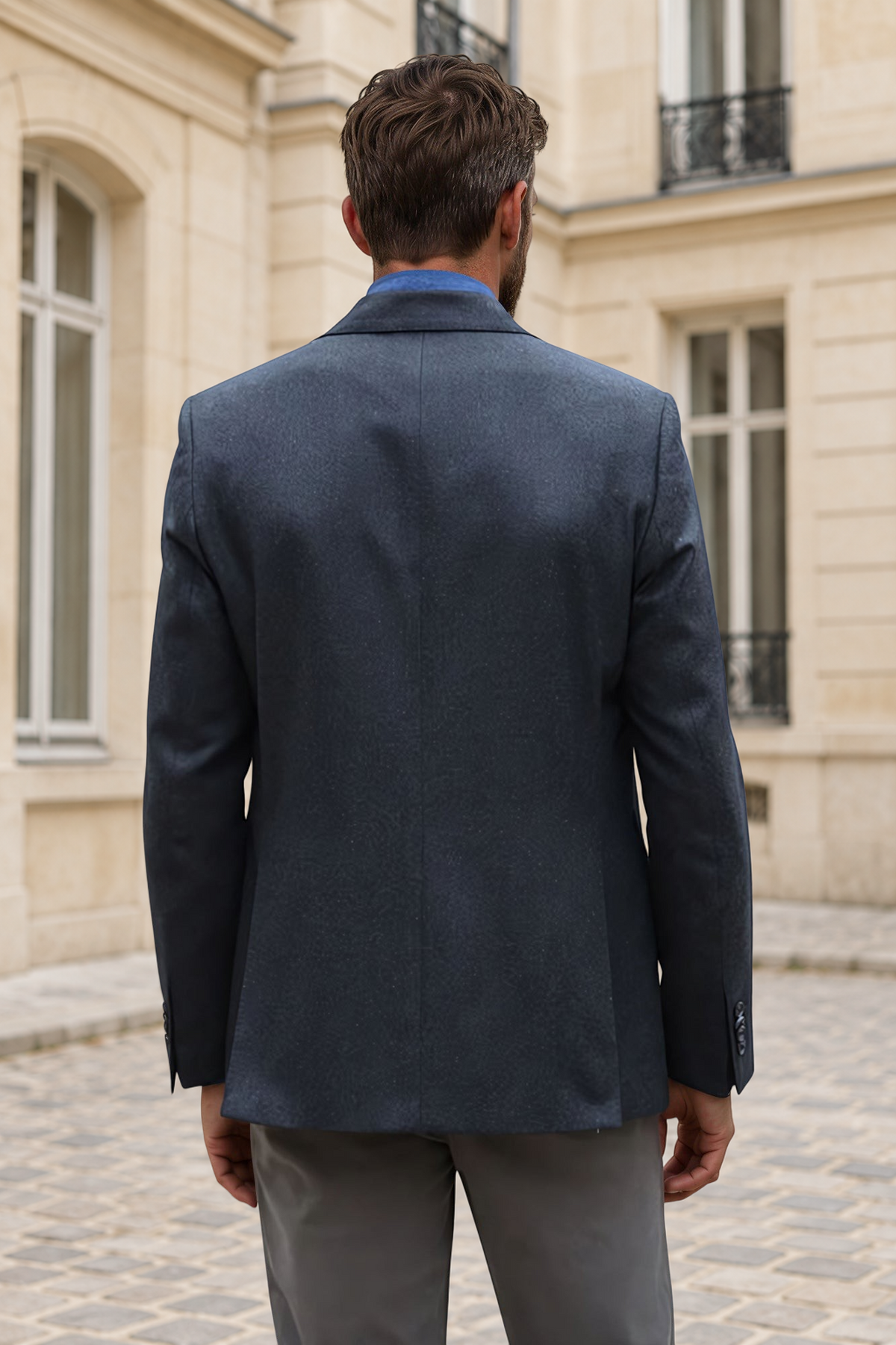 Veste Goal en laine - Kaki-VESTE BLAZER HOMME-Curling-Paris