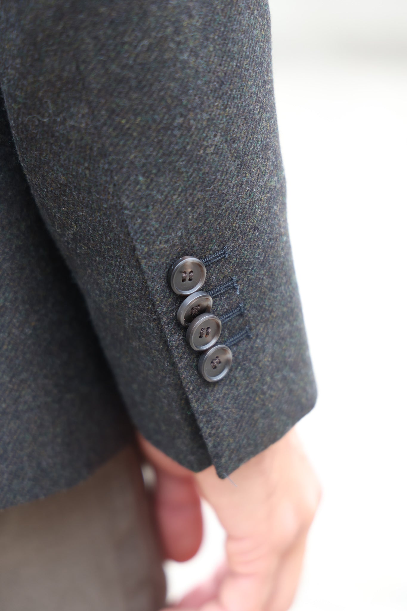 Veste Goal en laine - Kaki-VESTE BLAZER HOMME-Curling-Paris