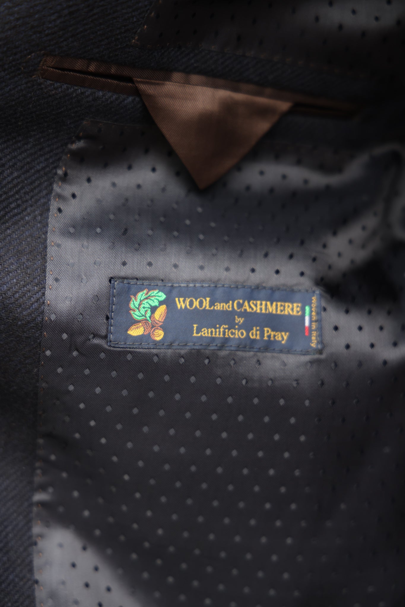 Veste Goal en laine et cachemire - Marine-VESTE BLAZER HOMME-Curling-Paris