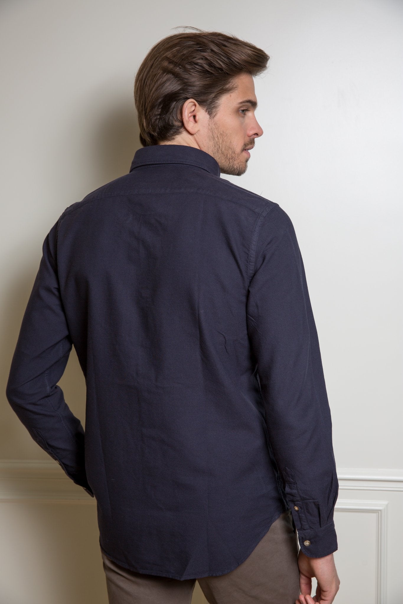 Chemise Clovis en coton Oxford-CHEMISE HOMME-Curling-Paris