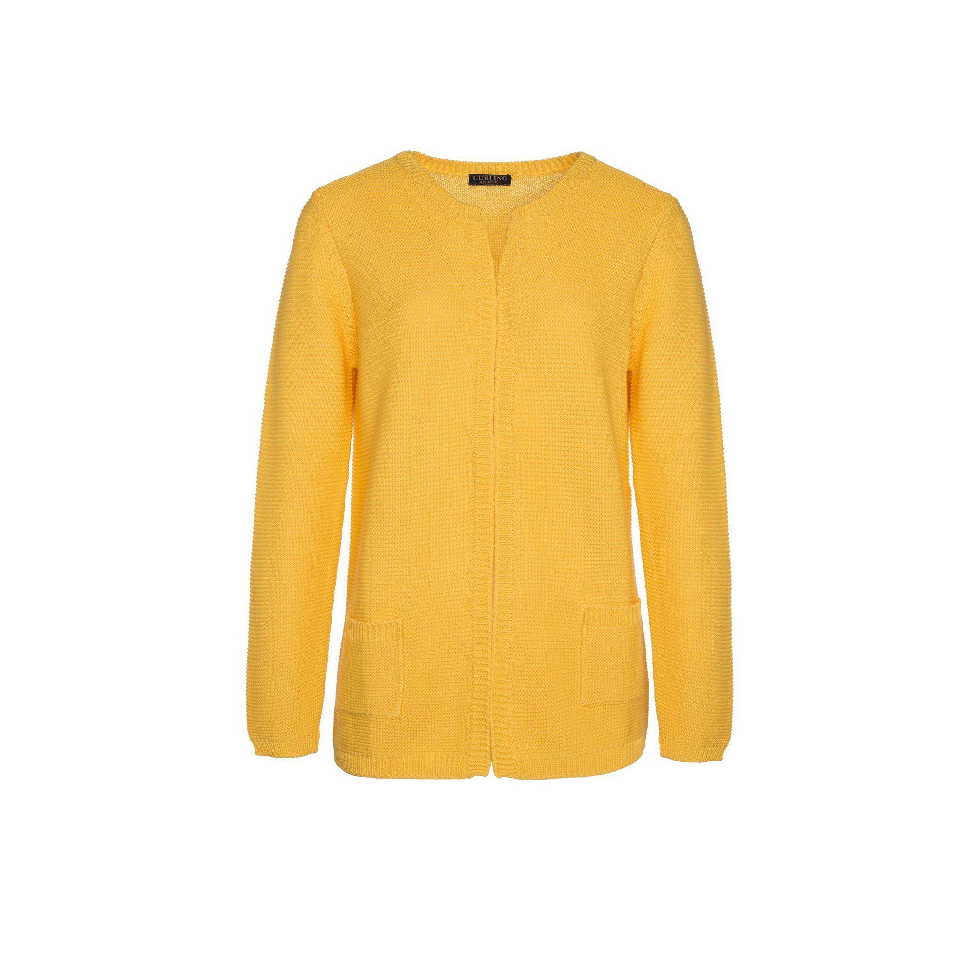 Gilet Curling long - soleil-PULL FEMME-Curling-Paris