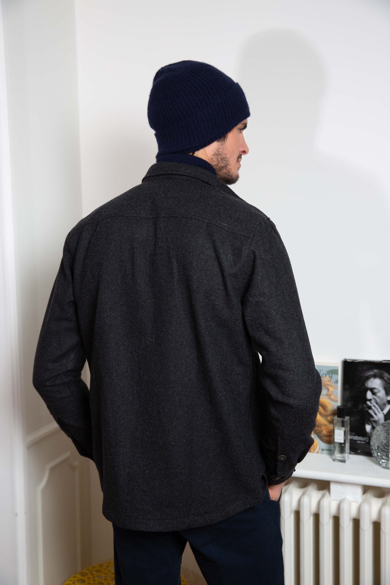Surchemise Harry - Anthracite-MANTEAU HOMME-Curling-Paris