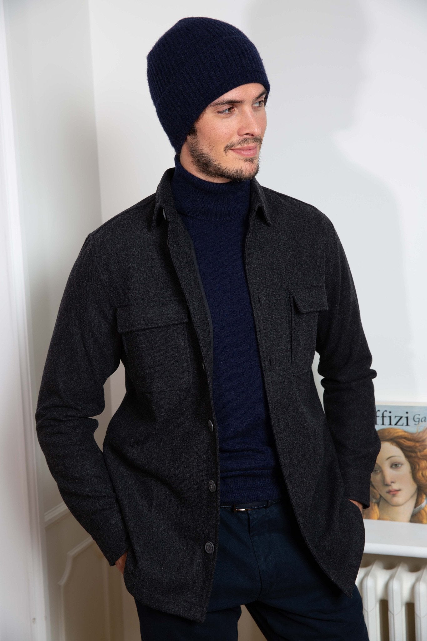 Surchemise Harry - Anthracite-MANTEAU HOMME-Curling-Paris